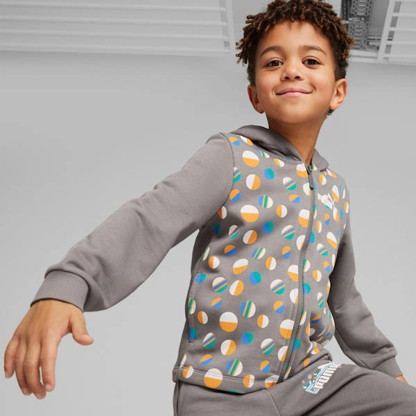 Felicità estiva con Puma: feltrino zip-up per piccoli avventurieri!